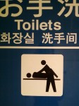 Fukuoka Airport Toilet Sign